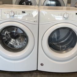 WHIRLPOOL XL CAPACITY WASHER DRYER ELECTRIC SET 