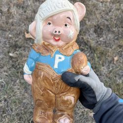 Pig Statue - Football