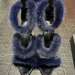 Guiseppe Zanotti Heels Real Fur 