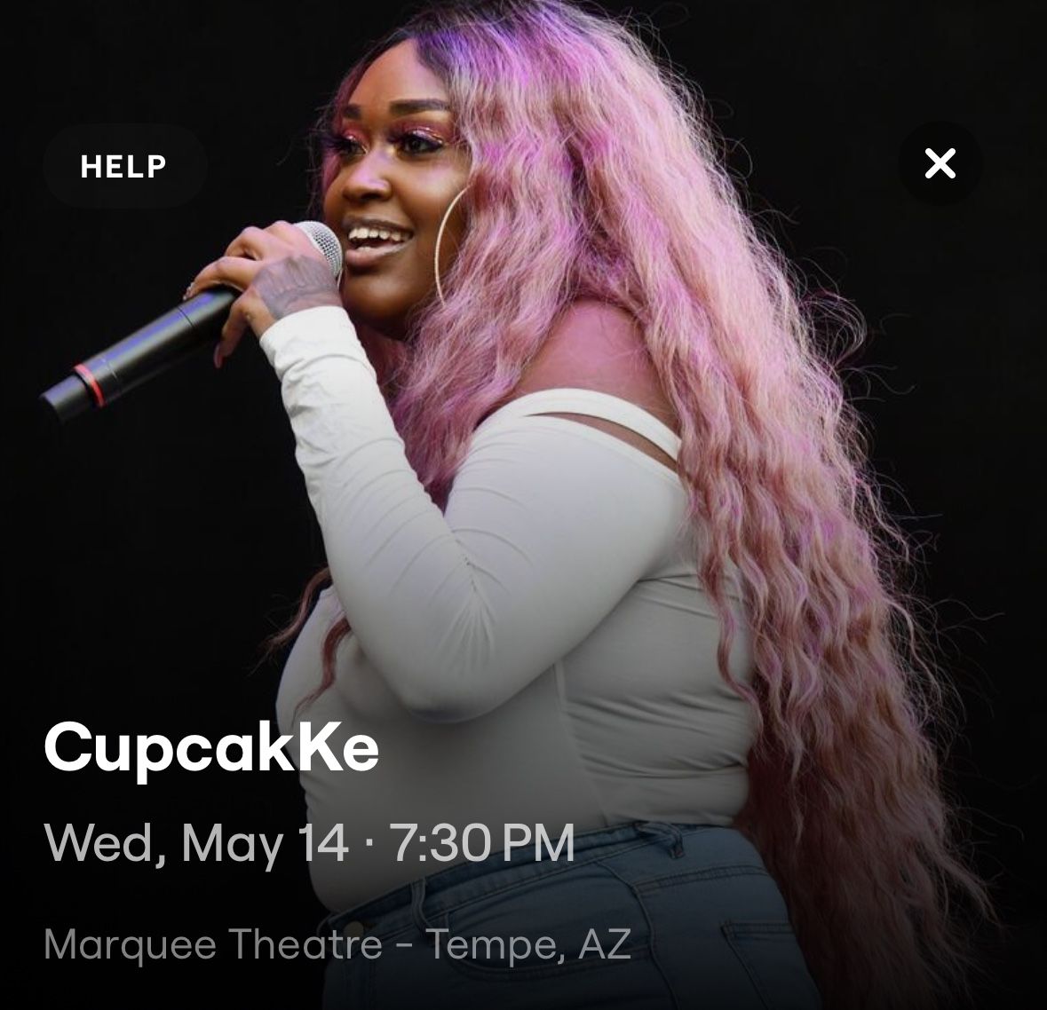 cupcakke ticket
