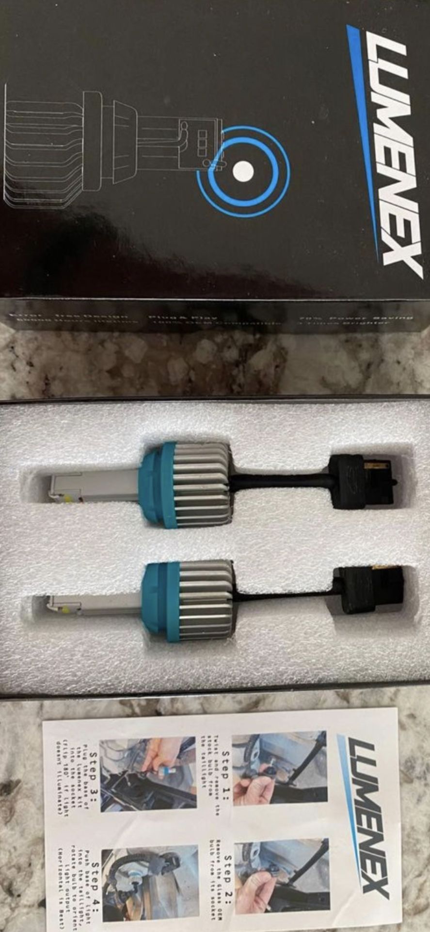 H3 LED Fogs  Bulbs 6000K Xenon White, Extremely Bright 3030 Chips H3 LED Bulbs with Projector for Car Fog Lights, Daytime Running Lights DRL 