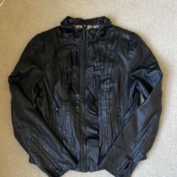 Guess Leather Jacket Meduim 