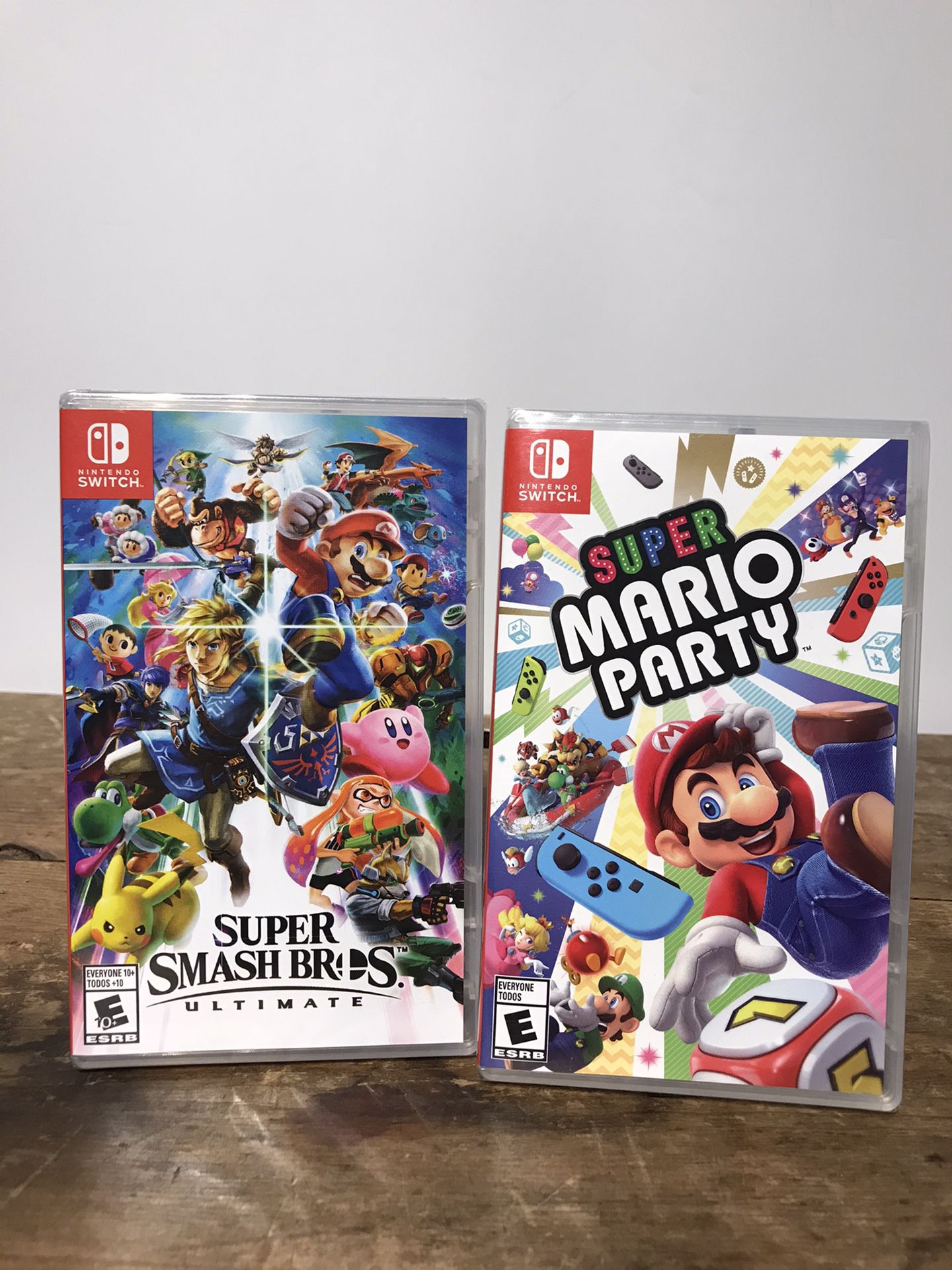 Nintendo Switch Games! Mario Party and Super Smash Bros Ultimate 🎮❄️🕹