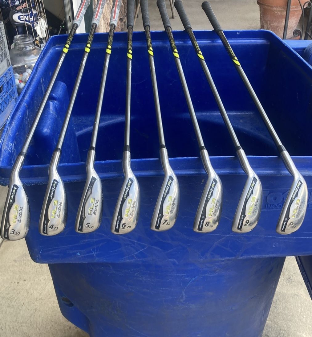Tour Edge Hl3 Golf Clubs / Iron Set.