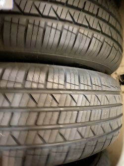 16” 2 used tires 225/65R17
