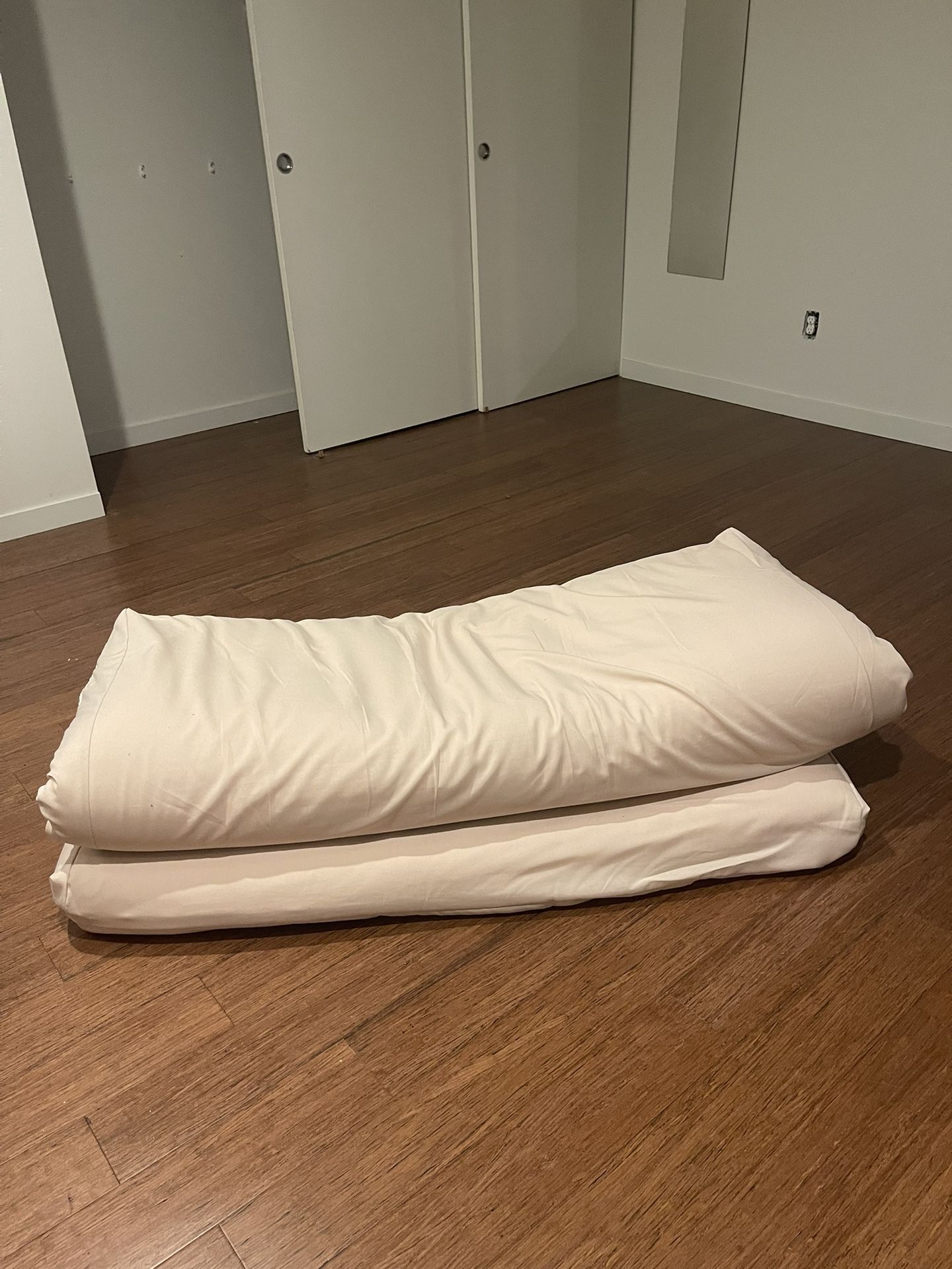 Japanese Double/Full Shikibuton Futon - Natural Wool and Organic Cotton