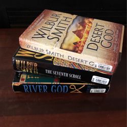 Books- Wilbur Smith (3 Books)