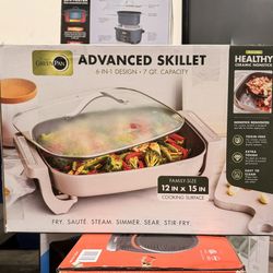GreenPan 7QT Advanced Skillet Brand New In Box 