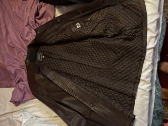 Leather jacket