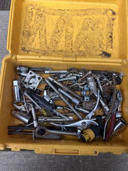 Various tools and tools box