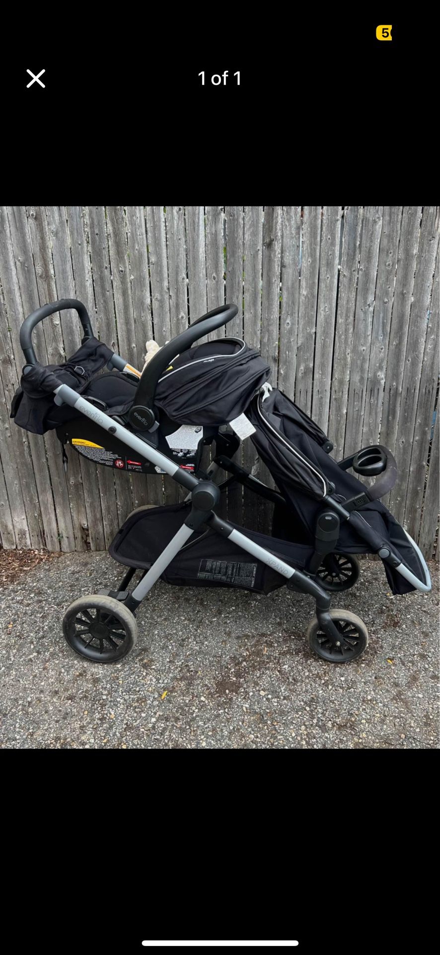 Evenflo Double Stroller 
