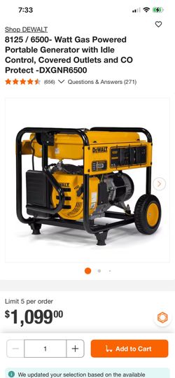 Dewalt generator