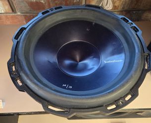 ROCKFORD FOSGATE P3D4-12 DUAL 4OHM 600W RMS/1200W PEAK SUB