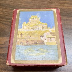 Rare 1939 Canadian Pacific Railway “Picturesque Canada” Souvenir Playing Cards