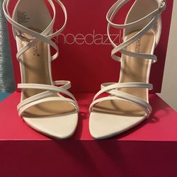 Brand New White Heels 