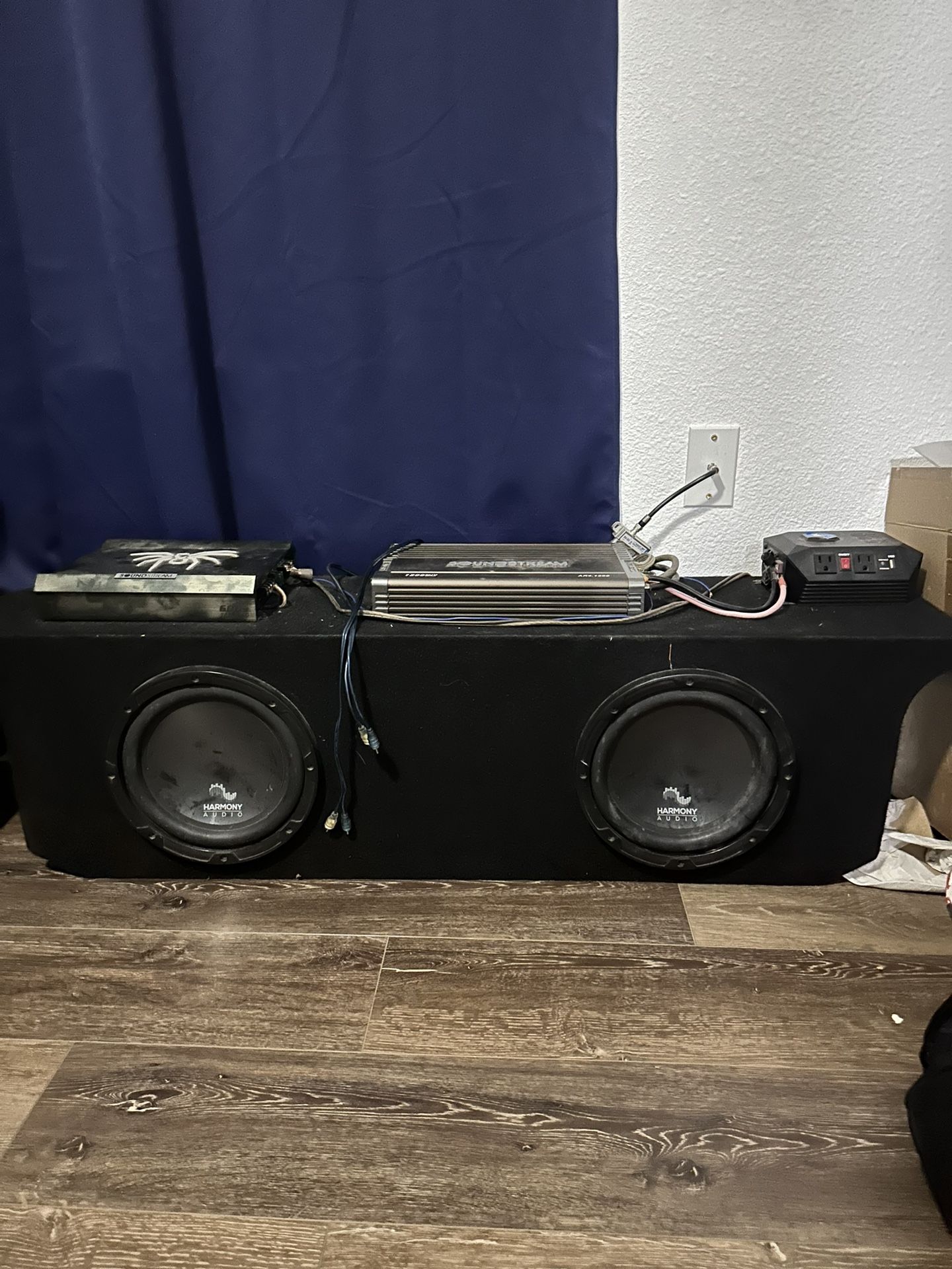 Harmony Audio Subwoofers And Soundstram Amp And Epicenter
