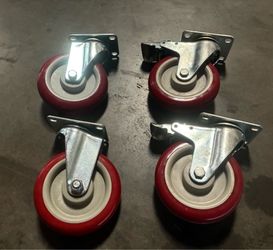 4pcs 5 inch wheels