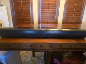 Sony soundbar with subwofer and remote
