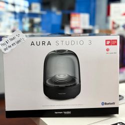 Harmon Kardon Aura Studio 3 Bluetooth Speaker - Pay $1 To Take It Home Today and pay the rest later.