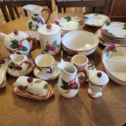 Antique Franciscan Apple Pattern Dinnerware 