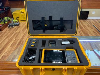 Fluke TiX580 thermal imaging camera with 2 batteries, Charger & hard shell carry case