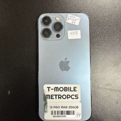 On Sale 13 Pro Max 256GB T-mobile Locked 