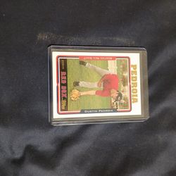 Dustin Pedroia Rookie Card