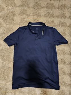 Champion Golf Shirt Navy Blue Size Medium 