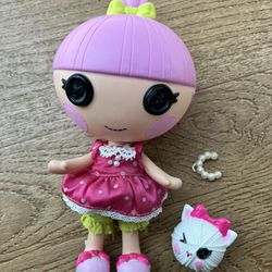 Lalaloopsy Littles Trinket Sparkles Doll & Pet