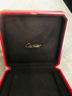 Authentic Cartier jewelry box