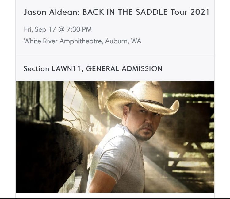 Jason Alden Tonight! 9/17 $75 For Both!