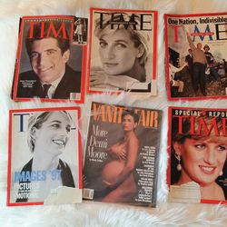 Five Vintage Magazines