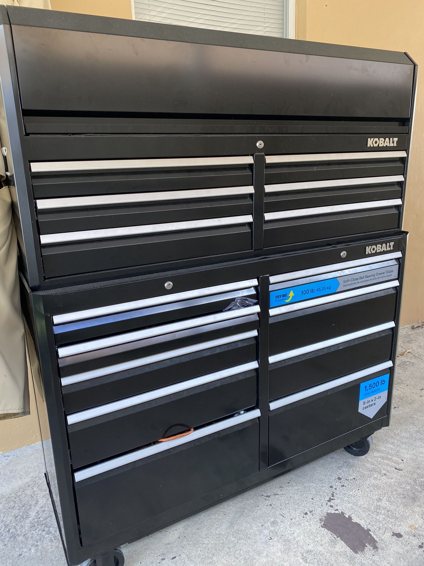 KOBALT TOOL CHEST ***LIKE NEW***