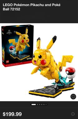 Pokémon Pikachu Lego brand new 72152