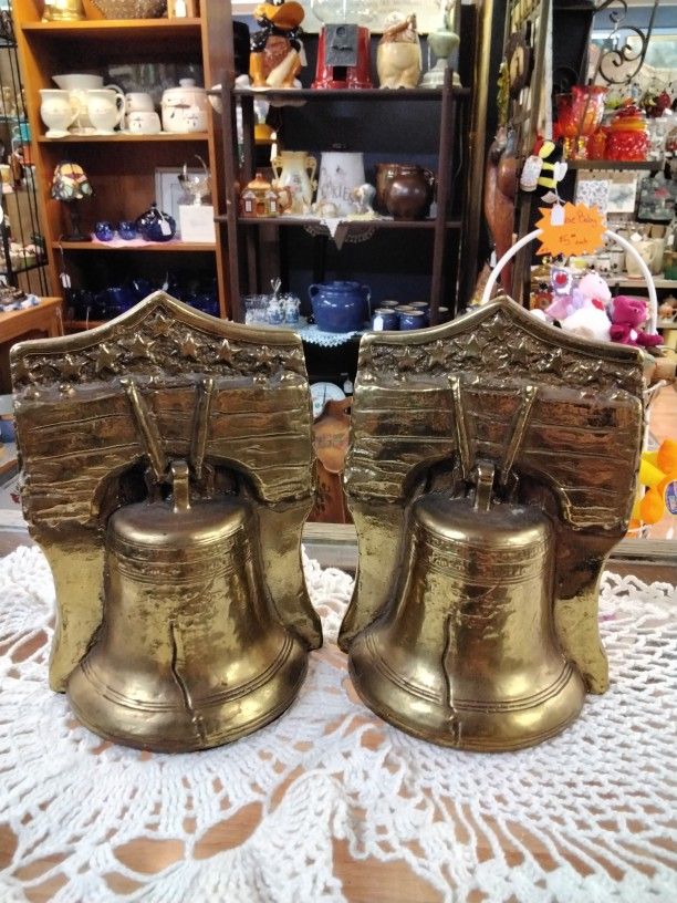 Liberty Bell Bookends- Located In Shelton