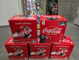 Fifa World Cup Mexico Exclusive 24pack coca cola With Adidas Jersey BLK Large Only Red MEDIUM  $150 each  firm!!