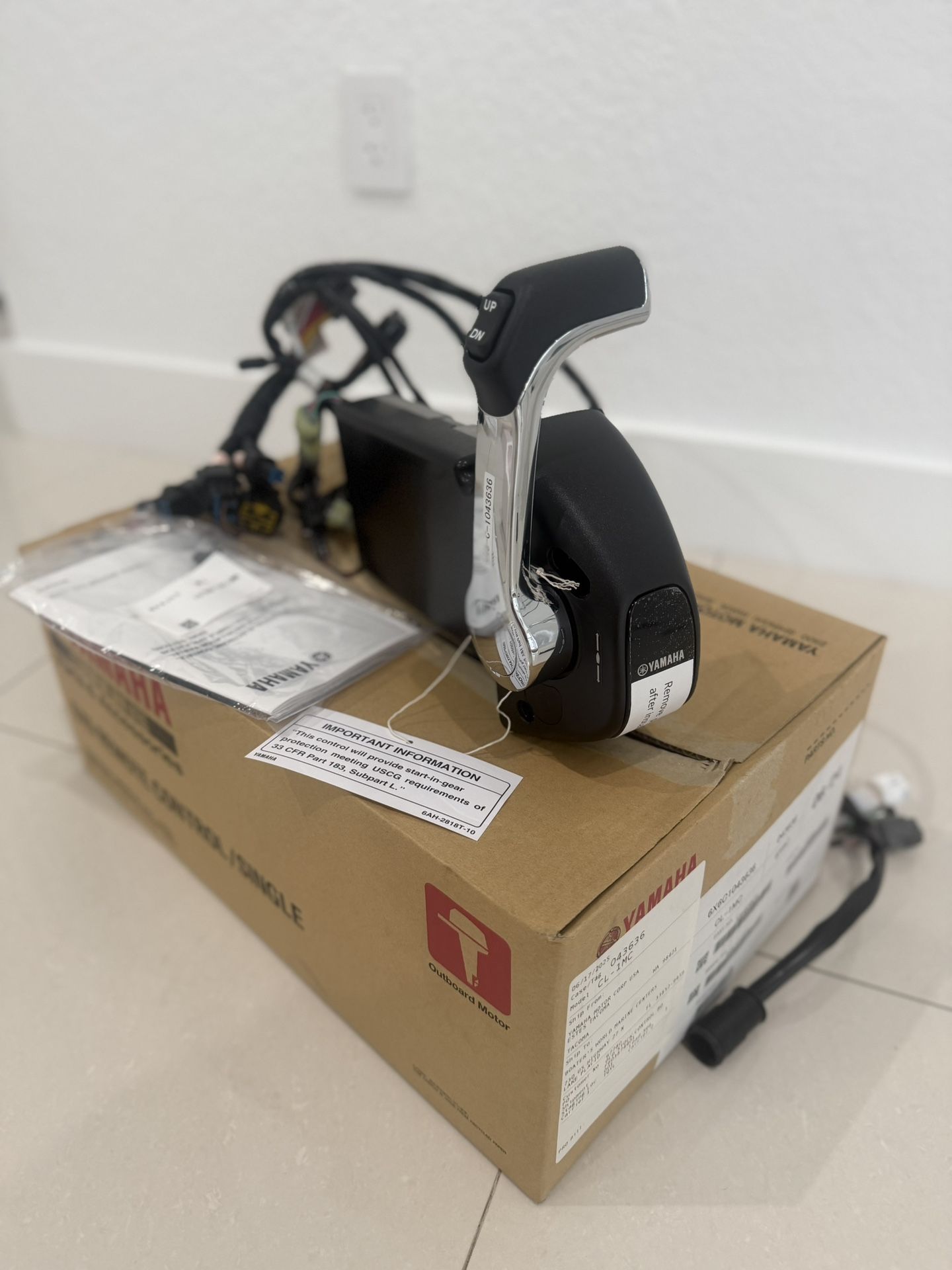 Yamaha Control Box Electrónico Nuevo En Caja