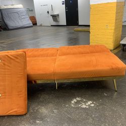 Bright Orange Futon