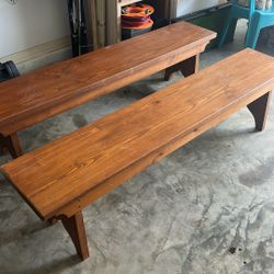                             SOLID WOOD BENCHES
