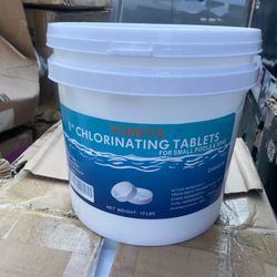 10lb. 1” Swimming Pool Chlorinating Tablets Chlorine Tablets Tabs