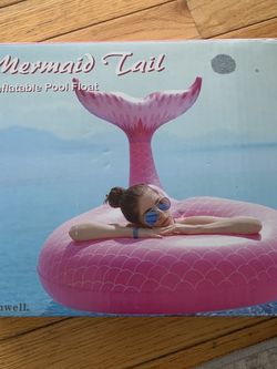 Mermaid Tail Pool Float