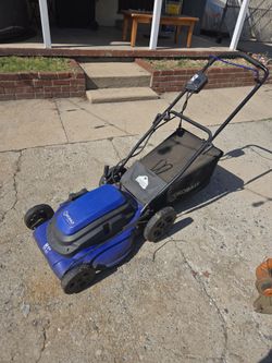 Kobalt electric lawnmower