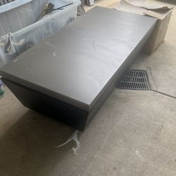 Fully Metal Outdoor Table 