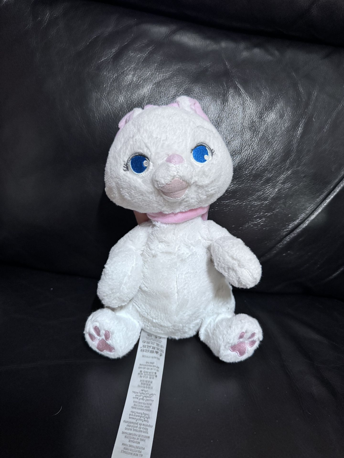 Disney Store Babies Marie Aristocats Plush Doll toy 10" Kitten Cat Stuffed Anima