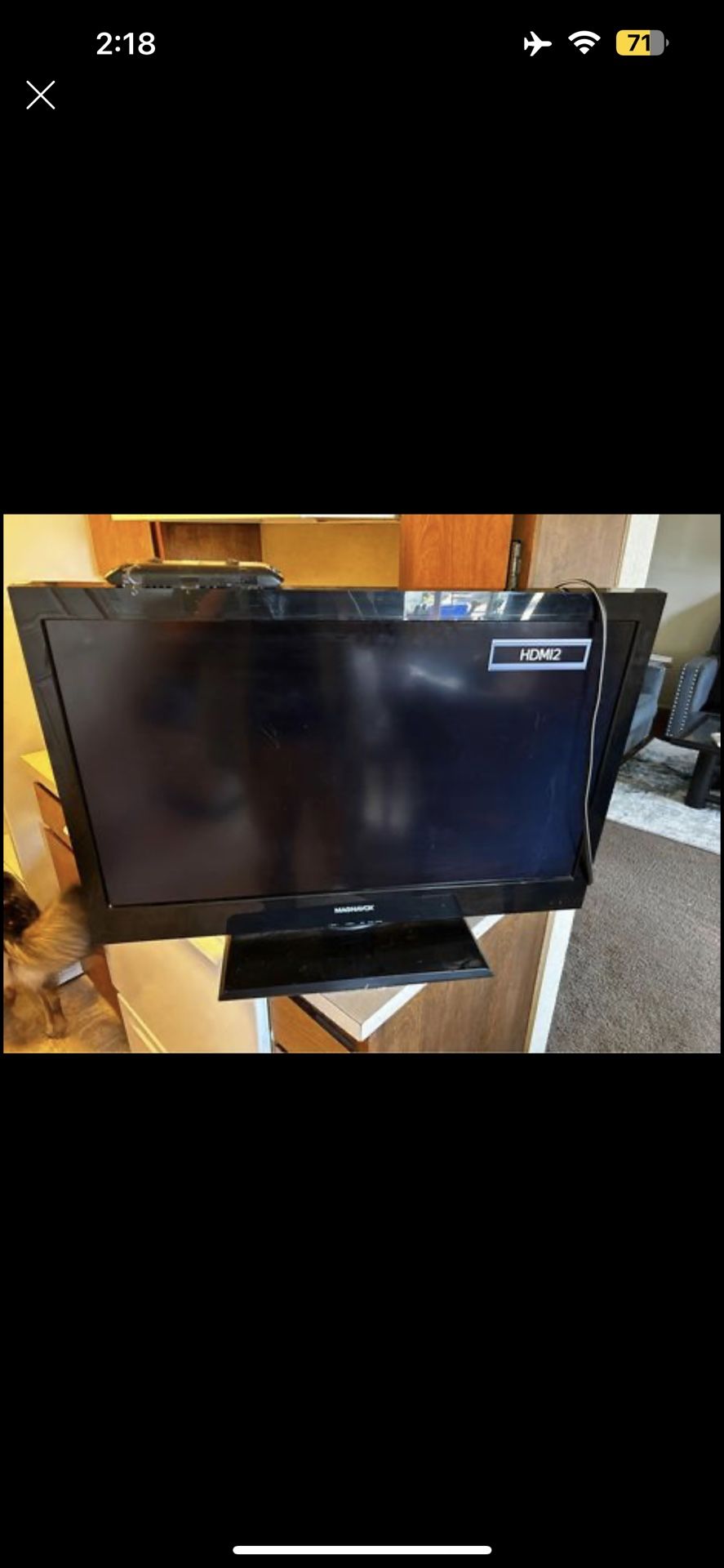 Magnavox “32”in Flatscreen Tv