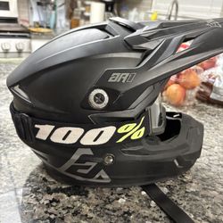 Answer  Helmet& 100% Goggles 