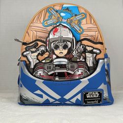 Loungefly Star Wars Annakin Skywalker Podracer Mini Backpack NWT