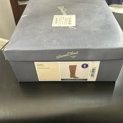 Heel Tall Boots 6(wc) Brown