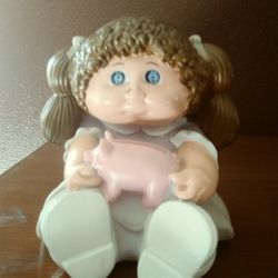 1984 Orginal Cabbage Patch Kids Rubber Piggy Bank