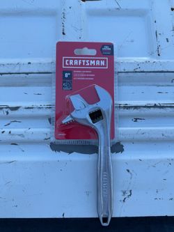 Craftsman 8" Reversible Jaw Wrench